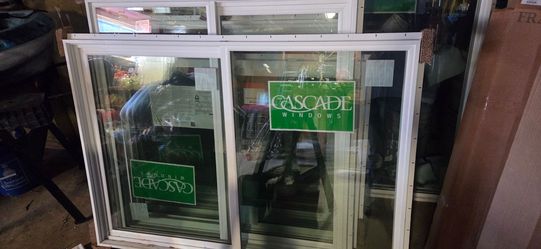 Cascade Windows White Vinyl Sliding Windows