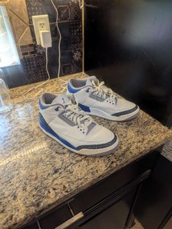 Nike Air Jordan 3 Retro in the Racer Blue