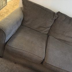 Fabric section couch