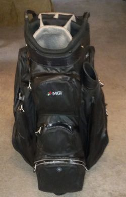 MGI Black Dry Fit Golf Bag