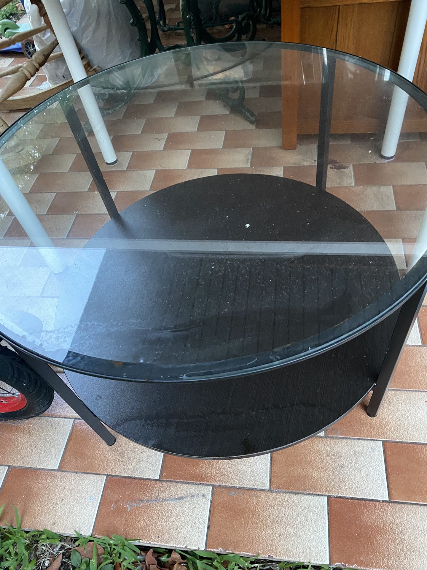 Round Table With Glass