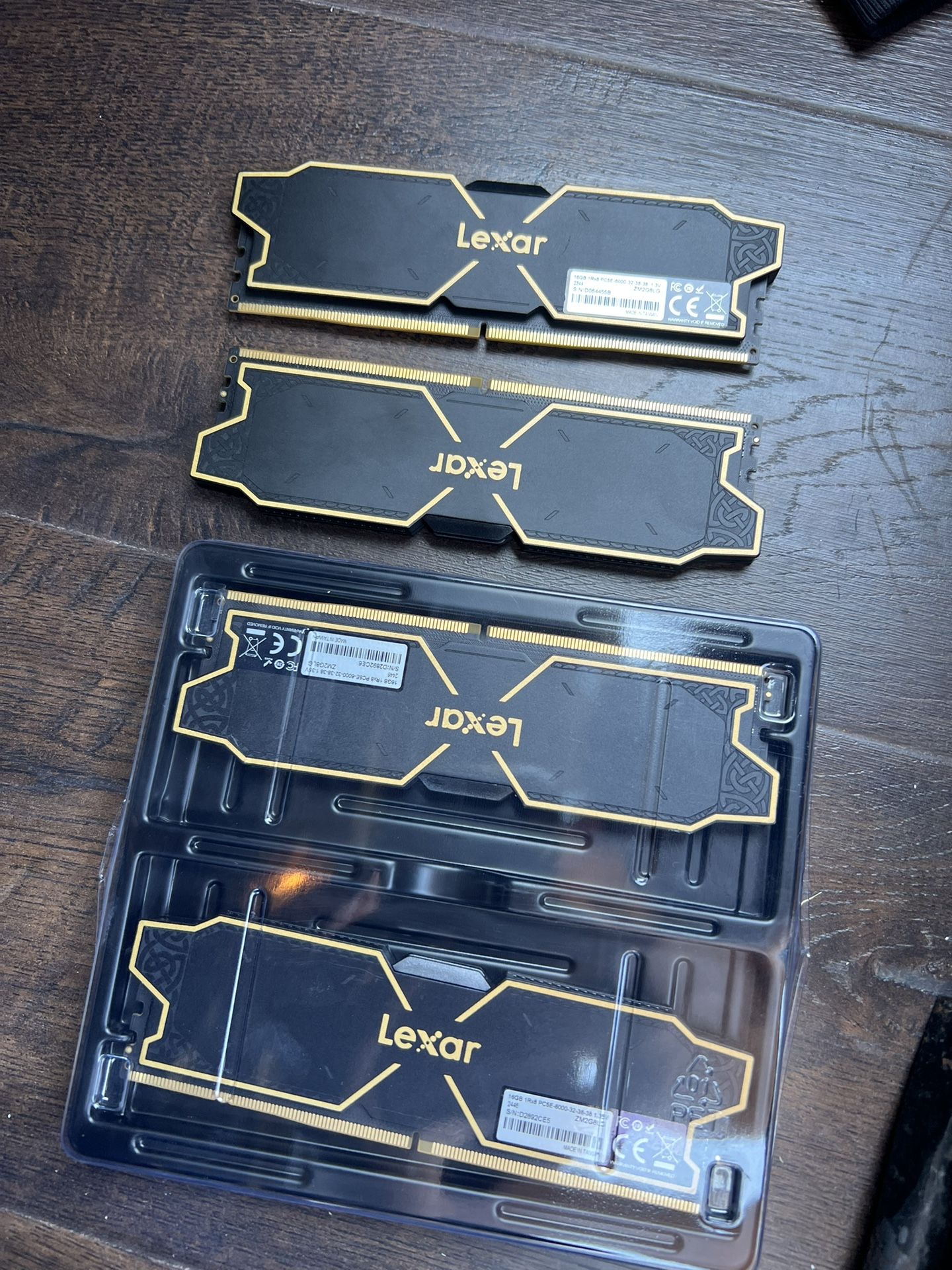 Lexar 32GB (2x16GB) THOR OC DDR5 RAM 6000MT/s CL32 1.35V