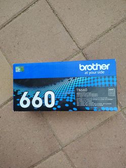 Brother TN660 Genuine High-Yield Black Toner – 2,600 Pages