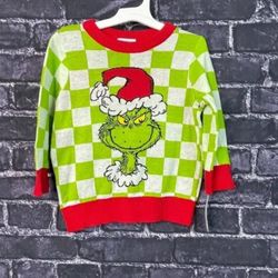 Grinch kids sweater size 3t New Item With Tag