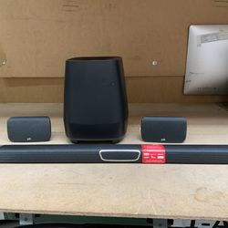 Polk Audio - 5.1-Channel MagniFi Max SR Soundbar with Wireless Subwoofer & Surround Speakers (Pair) - Black #419