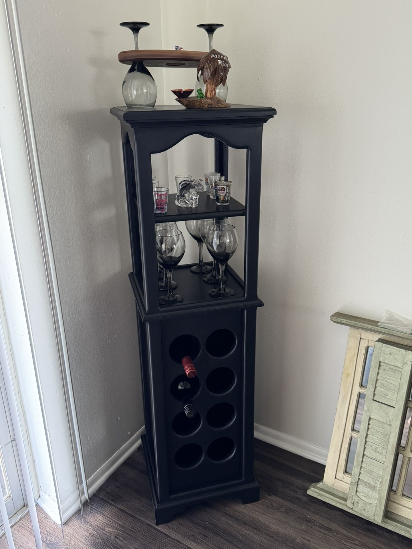 Wood Wine Rack 
