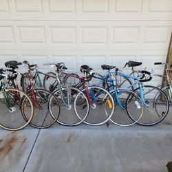 7 Vintage 60s & 70s Schwinn Mens 26" Bicycle Road Cruiser Projects