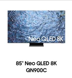 SAMSUNG 85" NEO QLED MINI LED 8K HIGH END SAMSUNG T. V  FANTASTIC PICTURE QUALITY GUARANTEED 🔥🖥💯🔥🖥