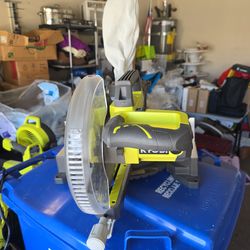 ryobi 10in sliding compund miter saw
