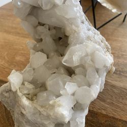 Half  Moon Lemurian Cluster