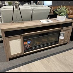Fire Place/tv Stand -$950