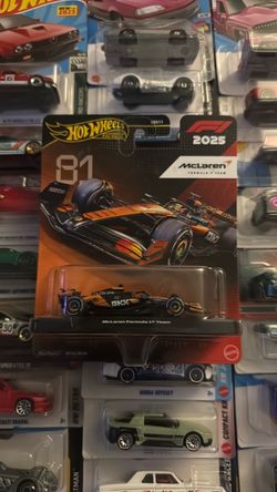 2025 HOT WHEELS PREMIUM MCLAREN FORMULA 1
