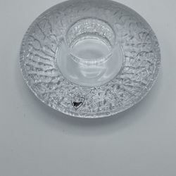 Orrefors Crystal Candle Holder