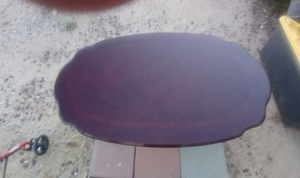 Queen anne style coffee table