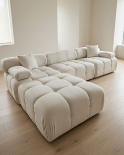 Ask for Price (NEW) MODULAR SECTIONAL WHITE/BONE.