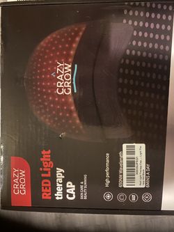 Grow Hair Red Led Hat