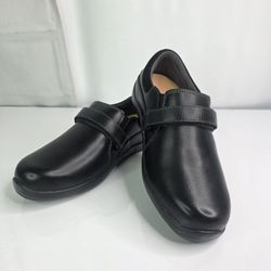 Anodyne No. 51 Shoes Womens Size 6.5 W Black Leather Diabetic Comfort Walking.