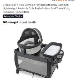 Graco Play Dome With Diaper Changing Station And Cradle 