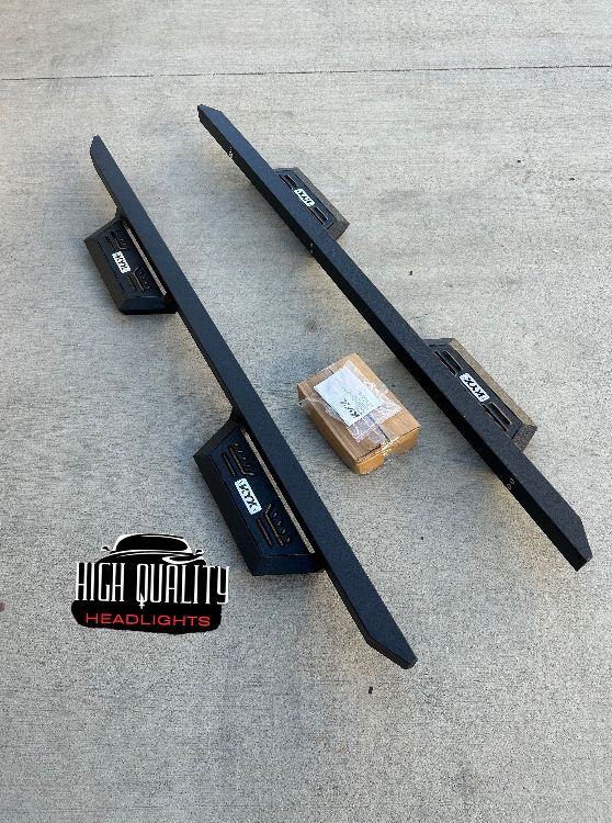 Chevy Silverado 2019. 2021 side steps.