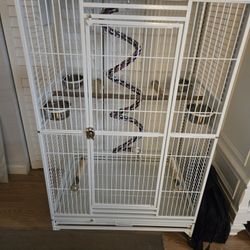 Castle Playtop Parrot Cage