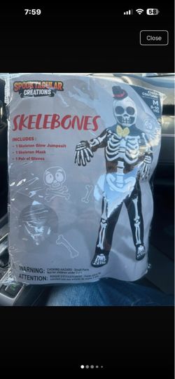 Spooktacular Creations Skelebones Child Costume Medium