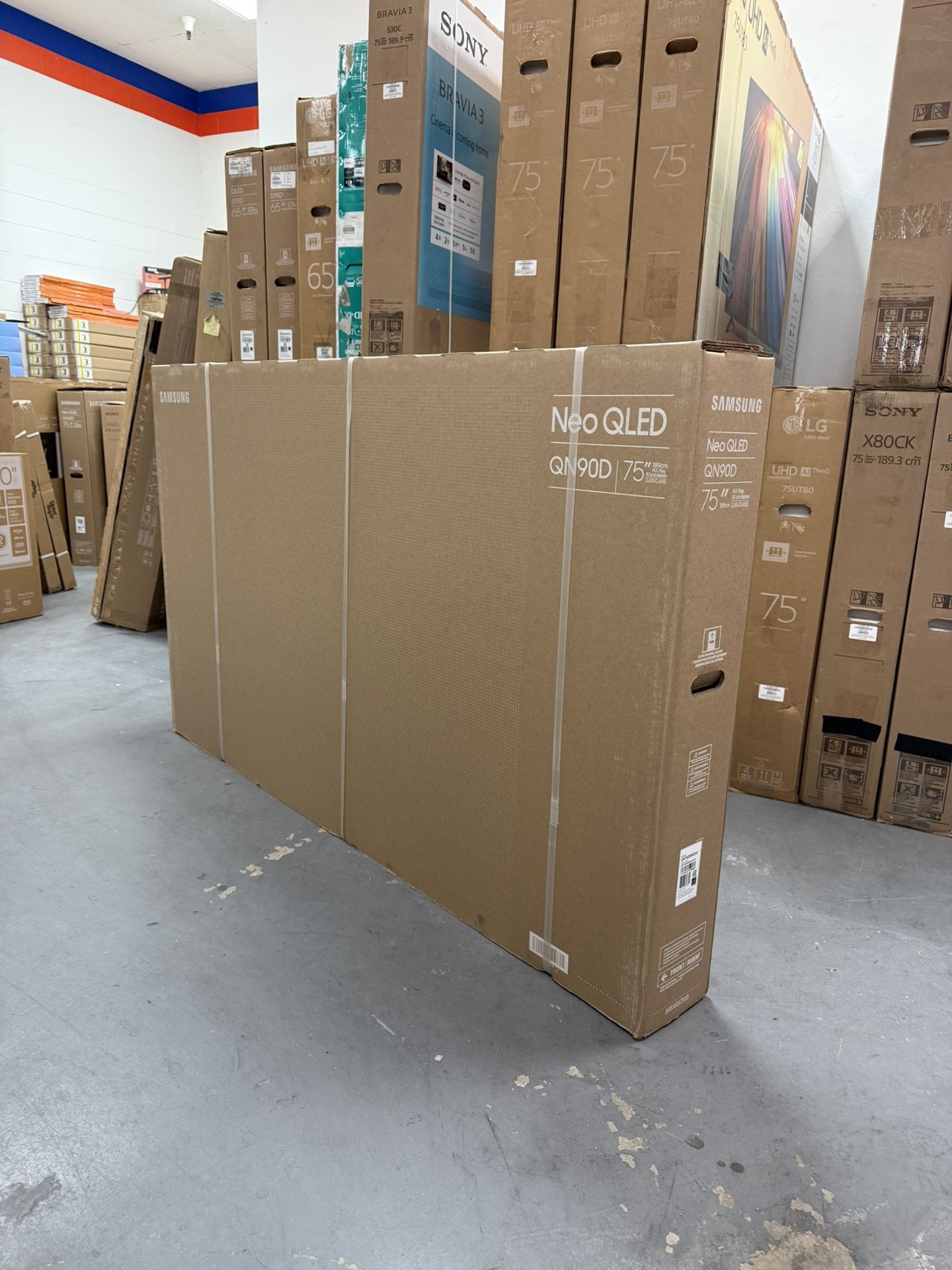 75” SAMSUNG NEO QLED QN90D 4K SMART TV