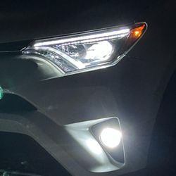 9005 HB3 LED Bulbs, Titanova LED, High Lumens LED DRL Kit, 6000K Cool White, IP68 Waterproof, Halogen Upgrade Replacement, 9145 9140 Foglight 