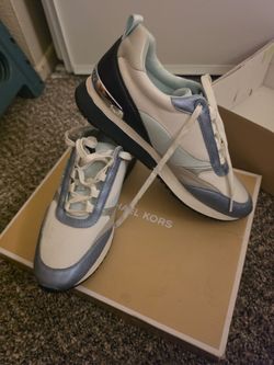 Michael Kors Sneakers Blue and White