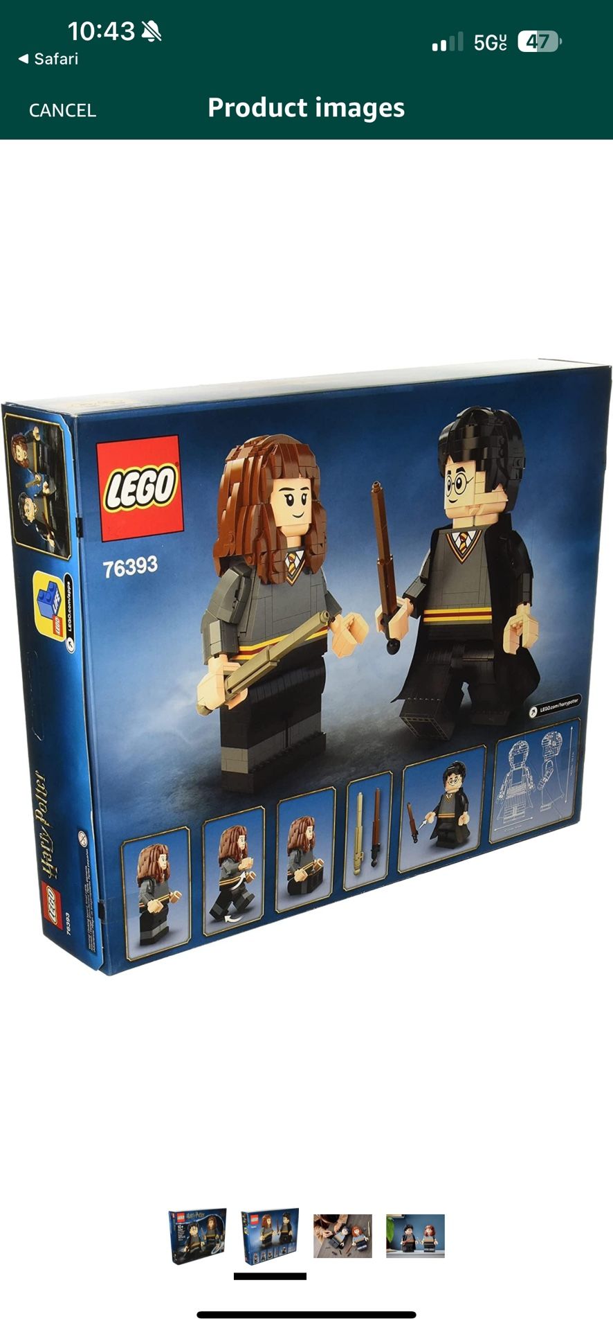 LEGO 76393 Harry Potter & Hermione Granger!! New