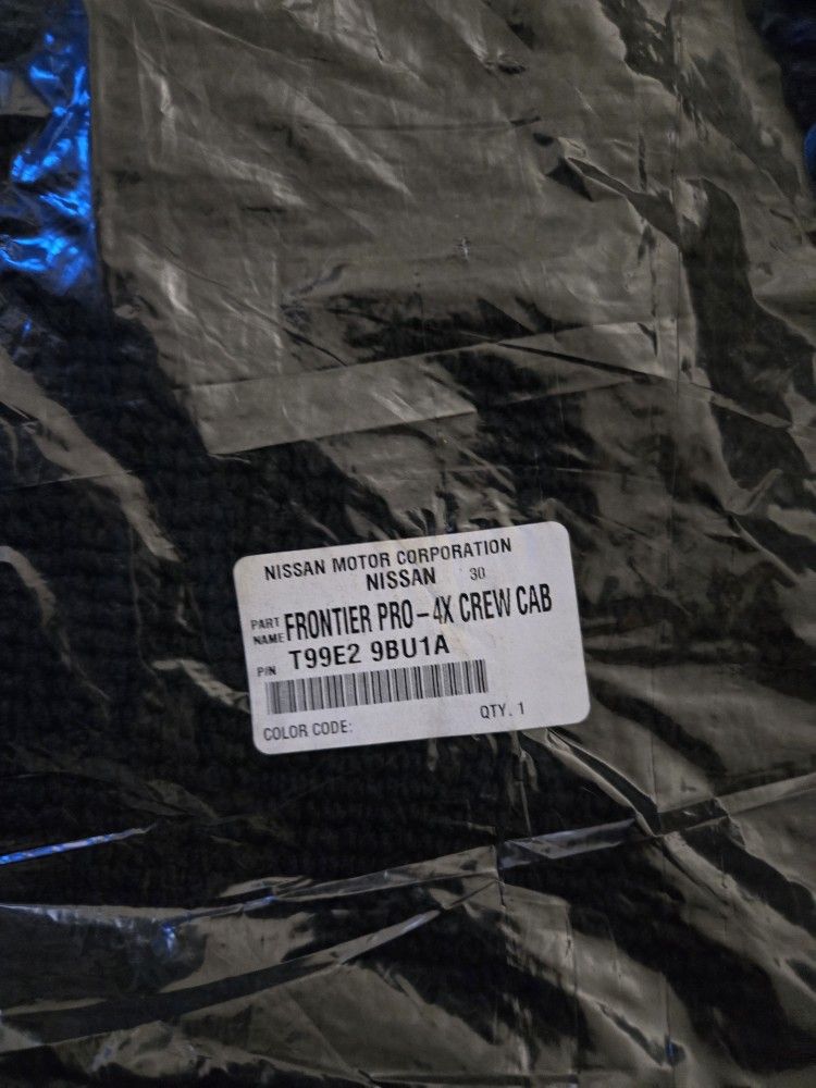 NISSAN FRONTIER 2022-2023 Pro-4x Carpet Floor Mats OEM T99E2 9BU1A
