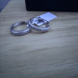 Natural Diamonds Earrings