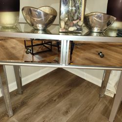 Mirror Sofa Table