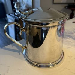 Silverplate Insulated Ice Bucket