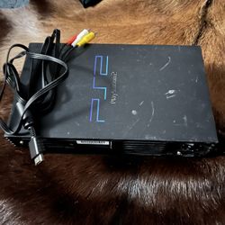 Ps2 Fat Console with Cable 