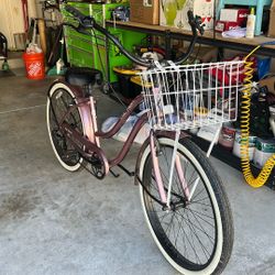 Old School7 Speed  Beach Cruiser Like New