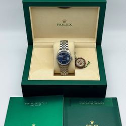 1972 Rolex Oyster Perpetual Date 1501 34mm stainless steel jubilee bracelet factory blue dial Flat Engine-Turned Bezel watch box appraisal