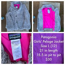 Patagonia Girls, Large Pledge Jacket