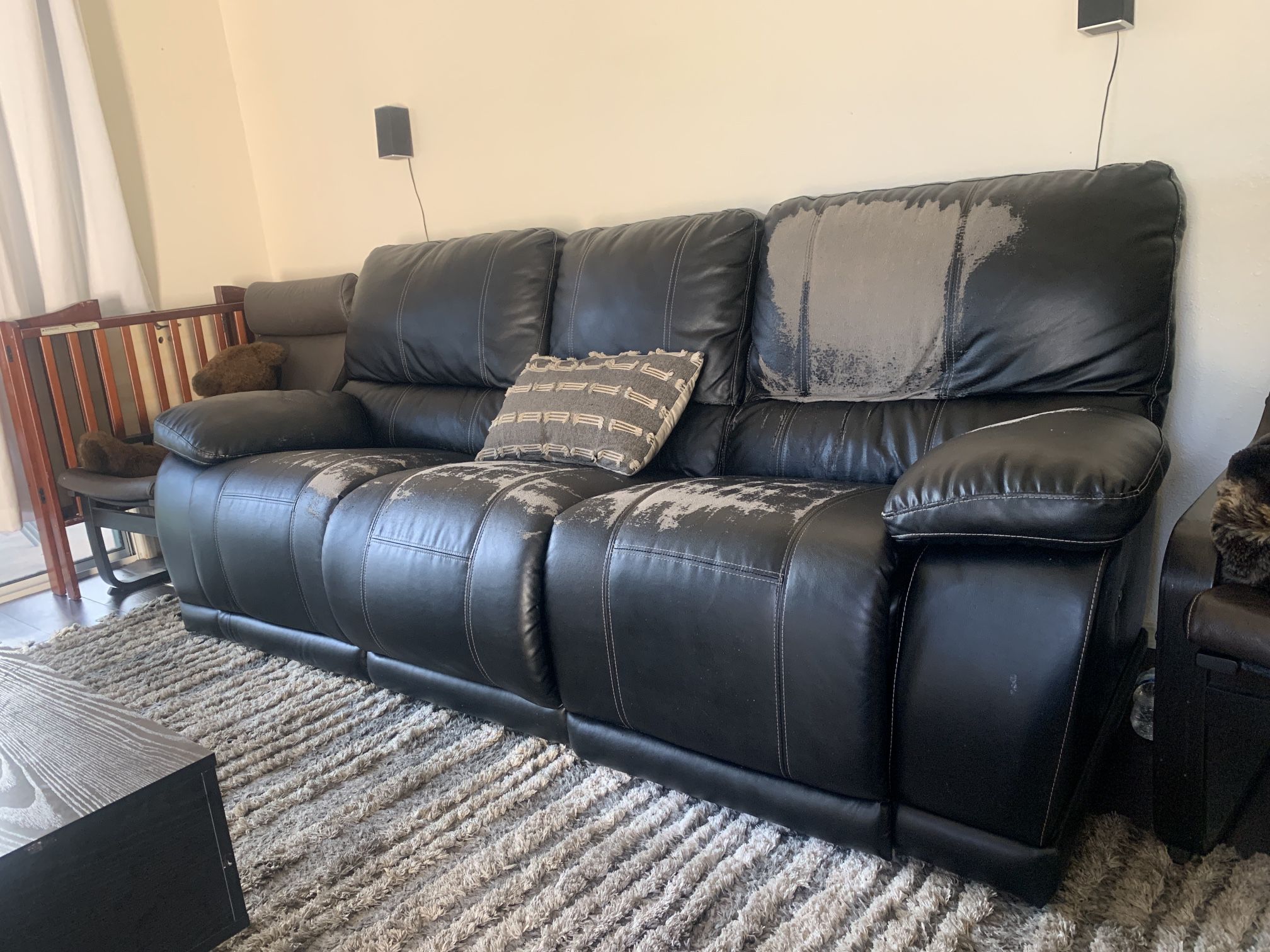 Dark Brown Couch Recliner