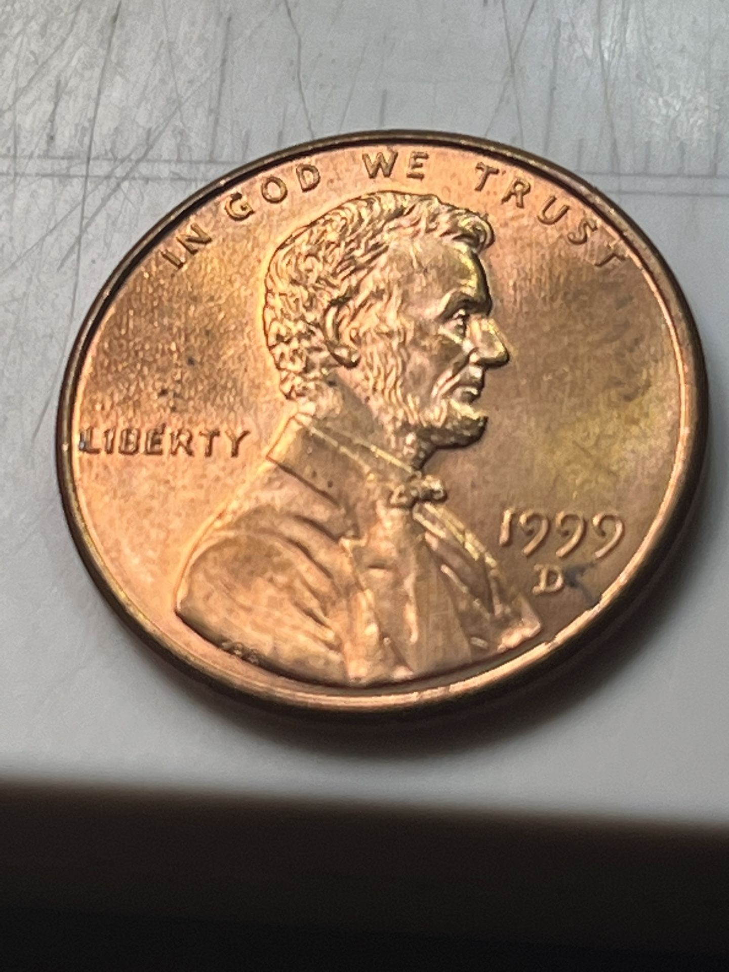 1999D Penny