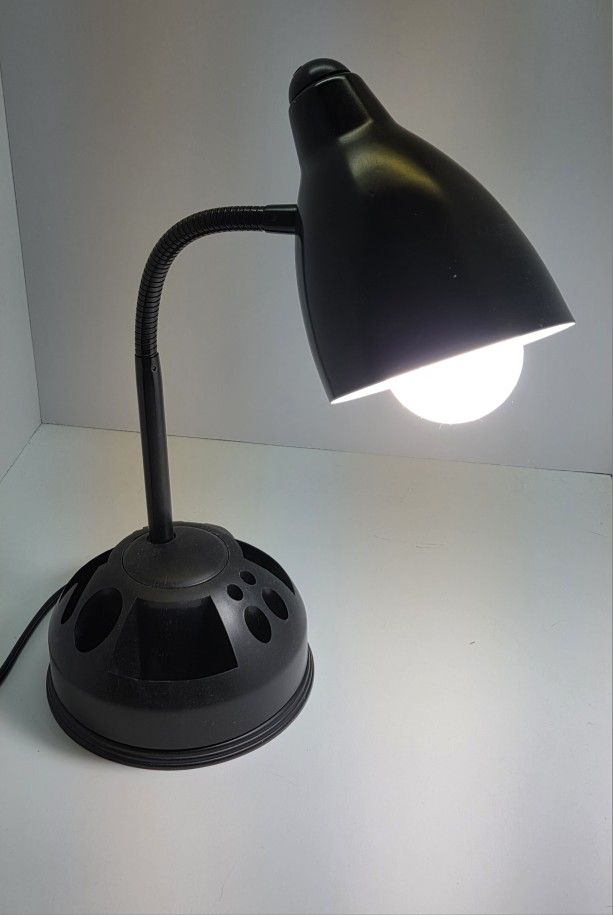 Desk Lamp-Adjustable, Pencil/Pen Organizer