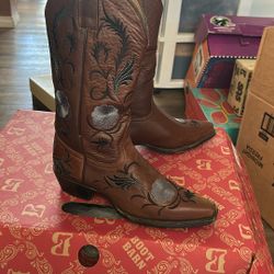 Cowgirl Boots Leather 61/2