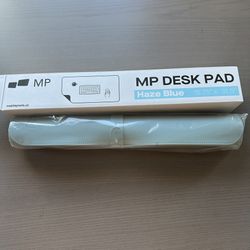 Mobile Pixels PU Leather Desk Mat – Haze Blue (31.5” x 15.75”) | Waterproof, Durable, and Elegant Desk Pad