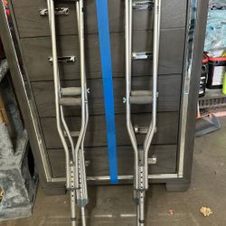 2 Sets Of Crutches $10  Each