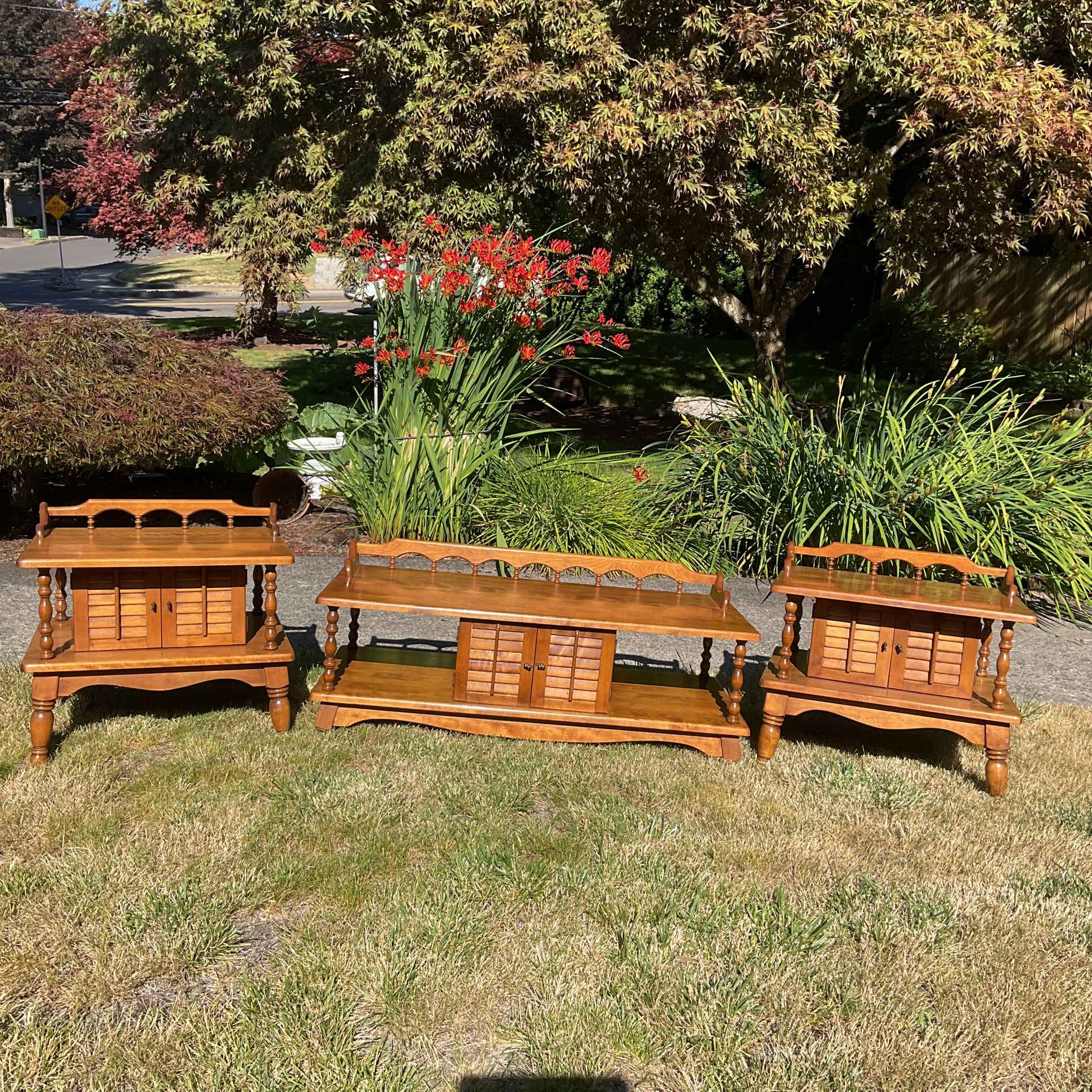 Coffee Table And Two End Tables