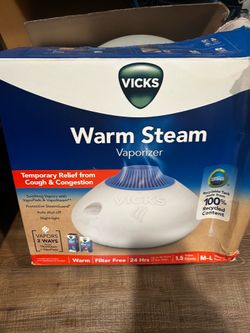 Vicks vaporizer and fans