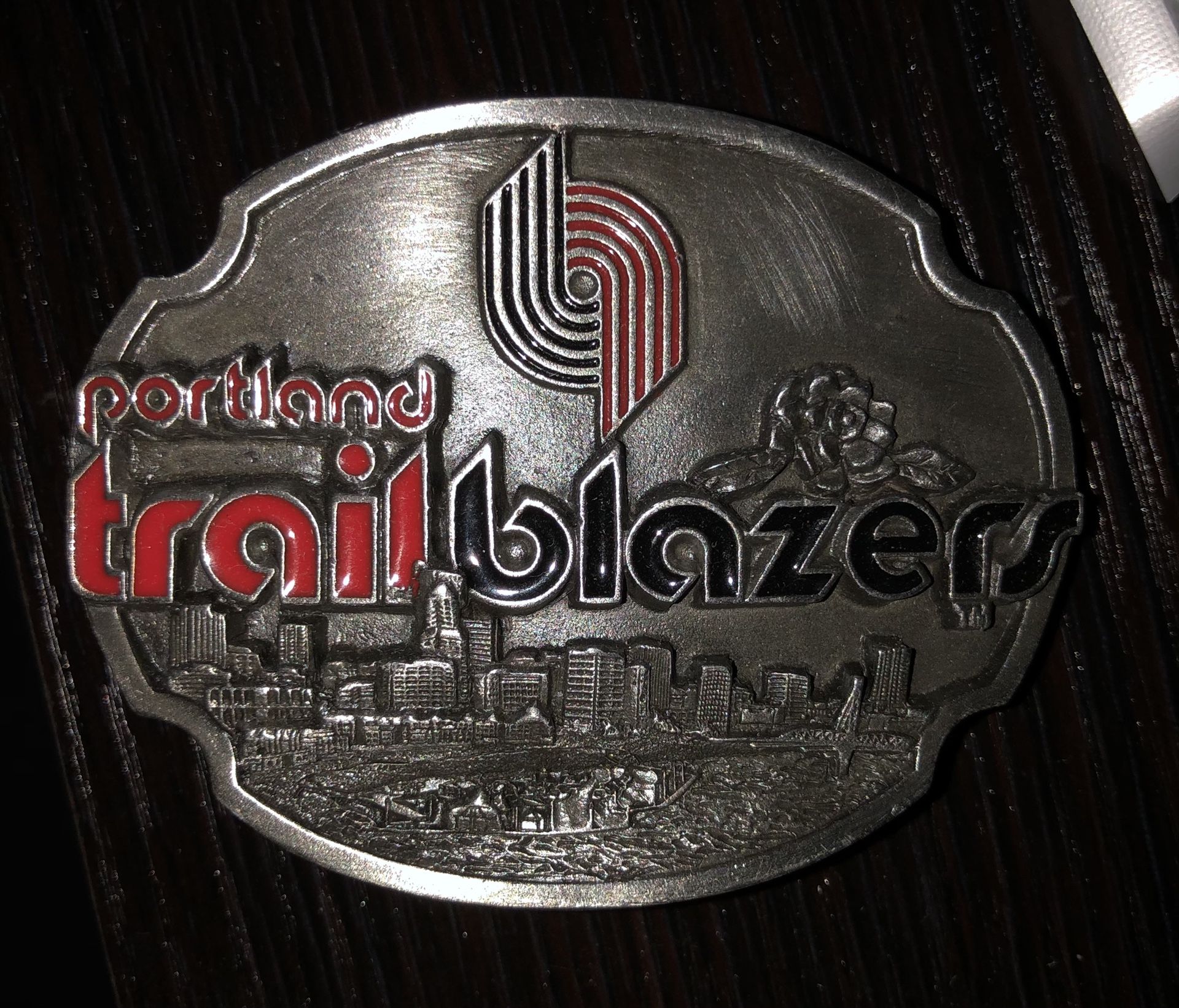 Portland Trail Blazers belt buckle NEW!!
