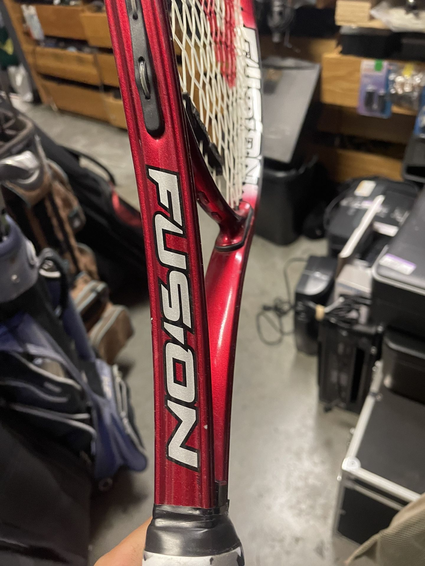 Wilson Titanium Fusion Double Beam Tennis Racket