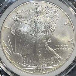2000 American Silver Eagle 