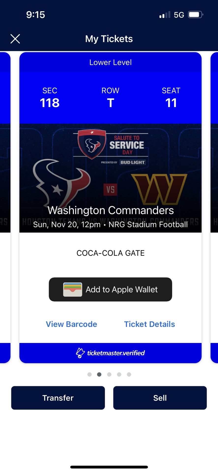 Texans Vs Commanders