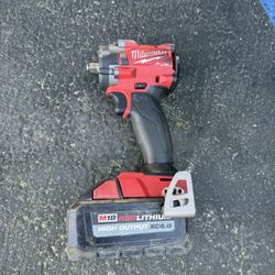 Milwaukee 3/8 Impact And Battery